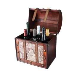Chateau: 6 Bottle Old World Wine Box