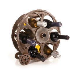 Gears And Wheels Wine Rack by Foster & Ryeâ„¢