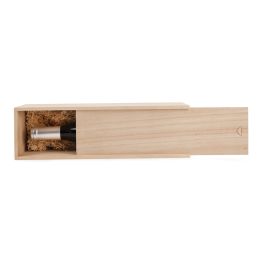 1-Bottle Wooden Wine Box by TwineÂ®
