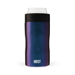 Stay-Chill Slim Can Cooler in Galaxy Black by HOSTÂ®