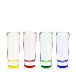2 oz Shot Glass Shooters, Set of 4 by True