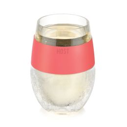 Wine FREEZEâ„¢ Cooling Cup in Coral (1 pack) by HOSTÂ®